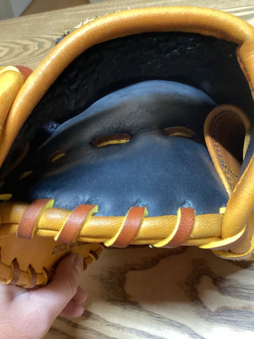 じ*り様 ファーストミット 小ぶりな大きさ 軟式野球グローブ SPMJ–3