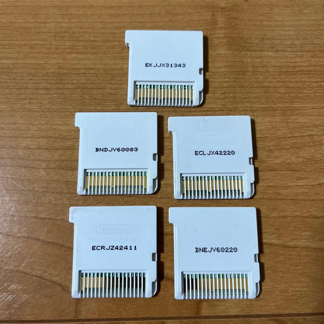 任天堂 3DS ポケモンソフト 5個まとめ売り 中古品