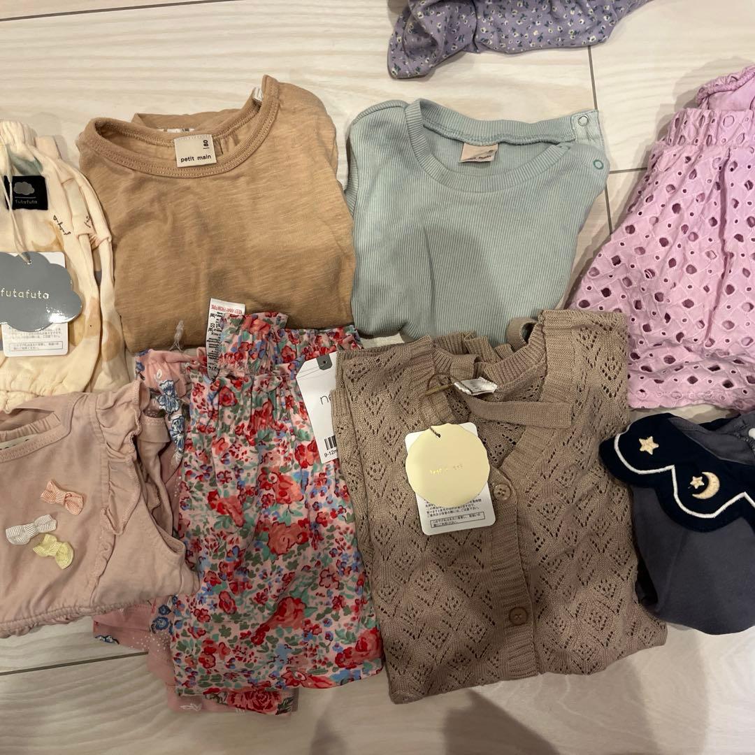 早い者勝ち！80-90cm女の子服約70点まとめ売り❣️