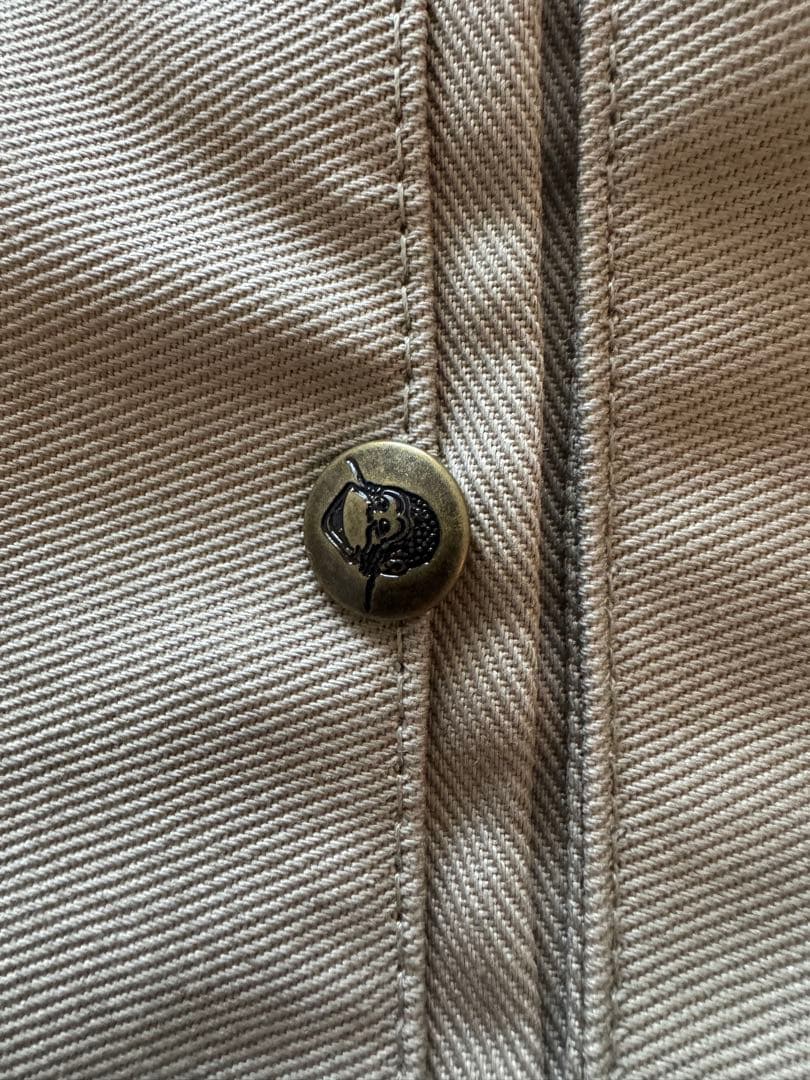 BEN DAVIS ゴリラカット カーキ 34 極太 USA