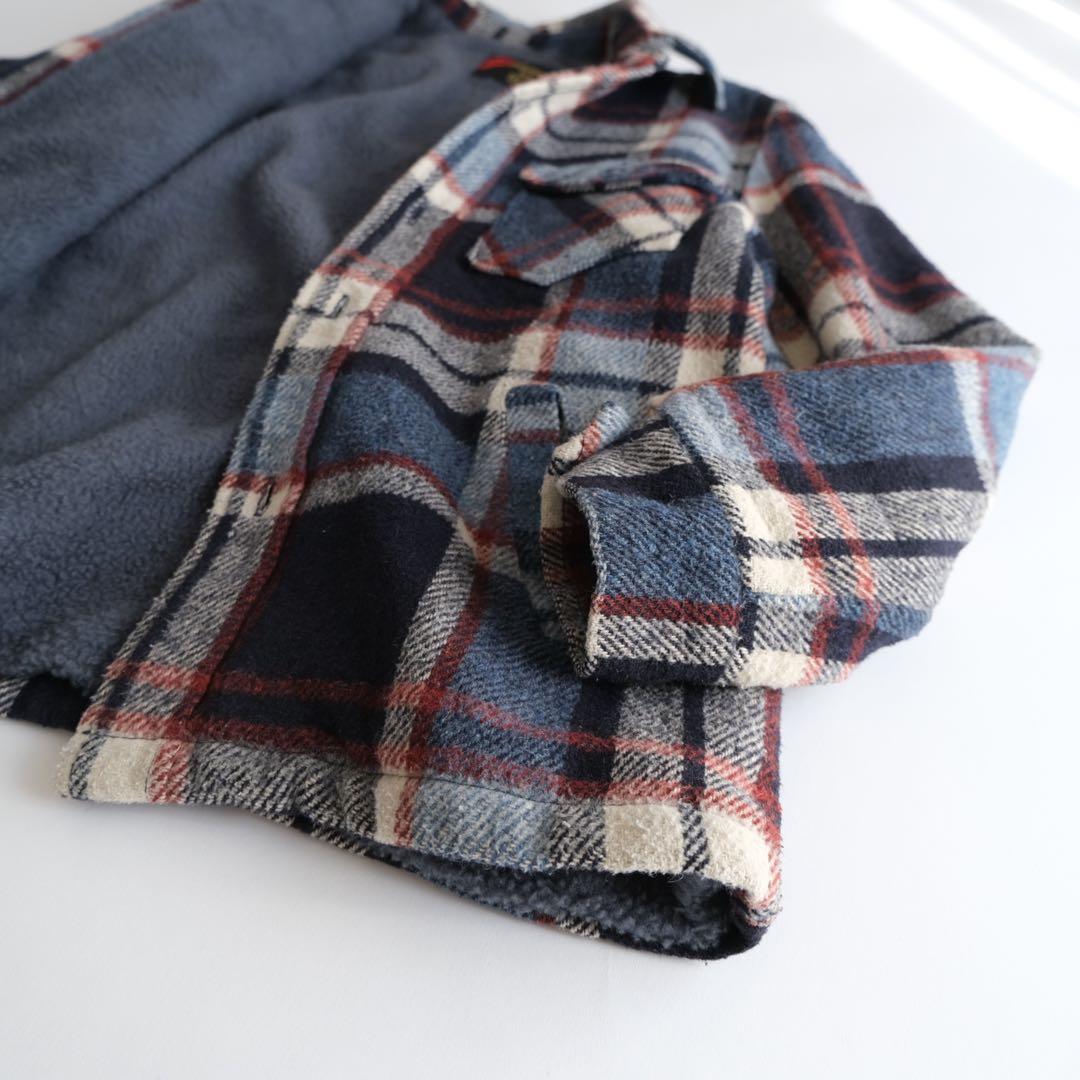 70s ヴィンテージ SEARS CPOジャケット ボアライナー チェック柄