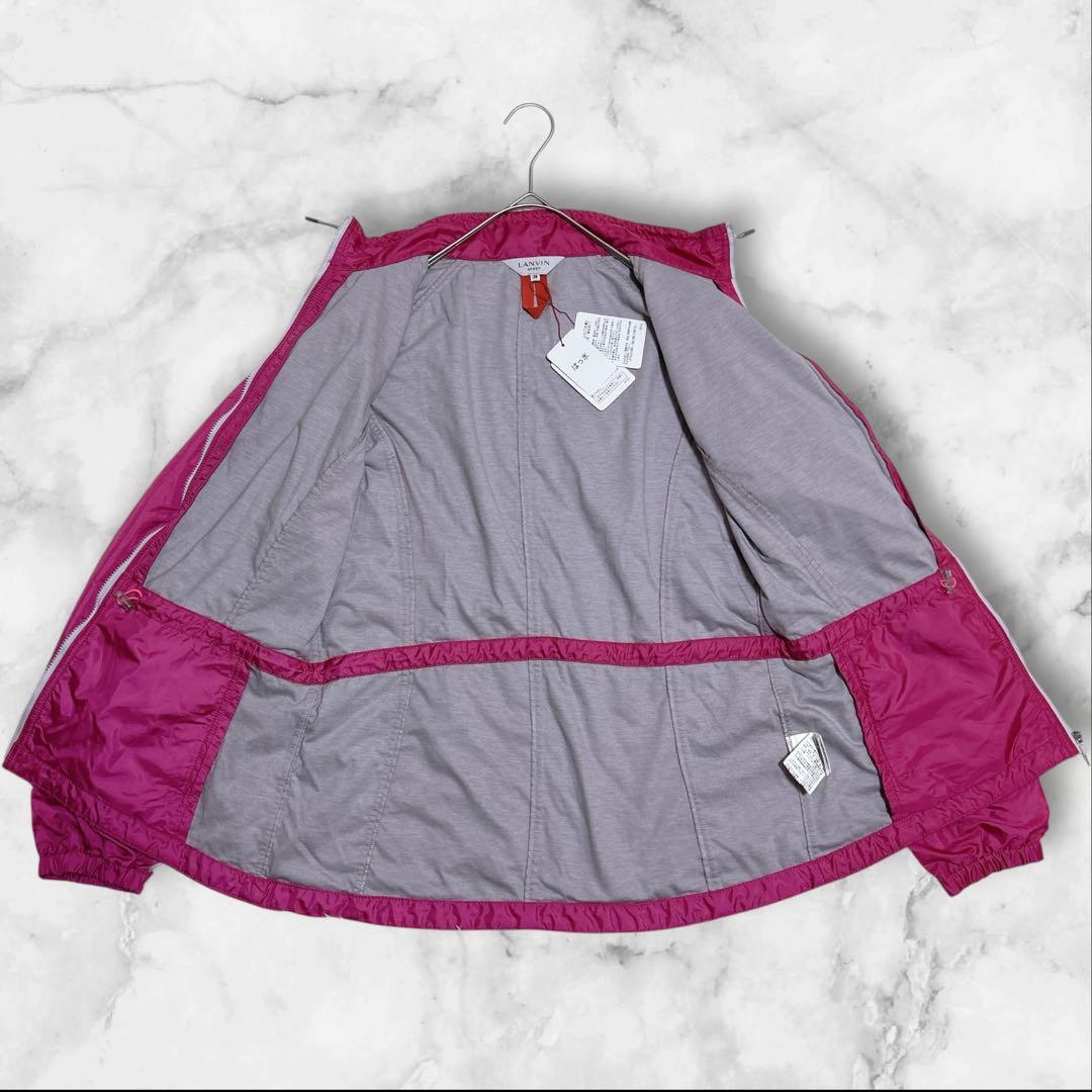 ✨mieko✨ランバンスポール（38）ナイロンジャケット　ゴルフ　撥水