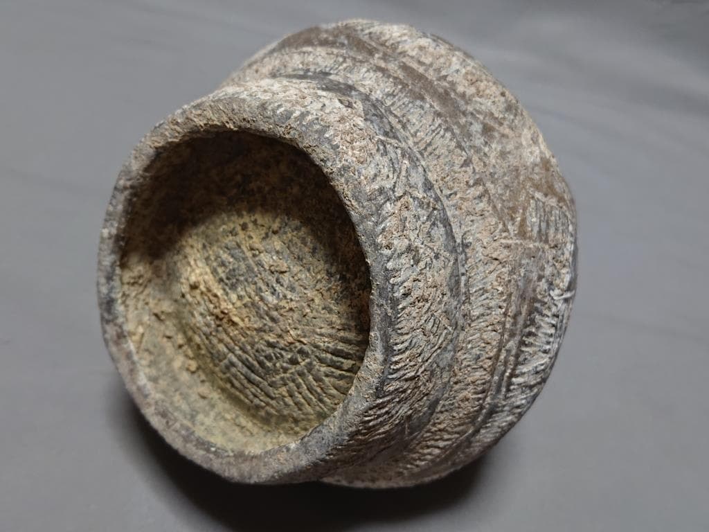 コレクター収集　タイ古陶磁　バンチェン土器　発掘品