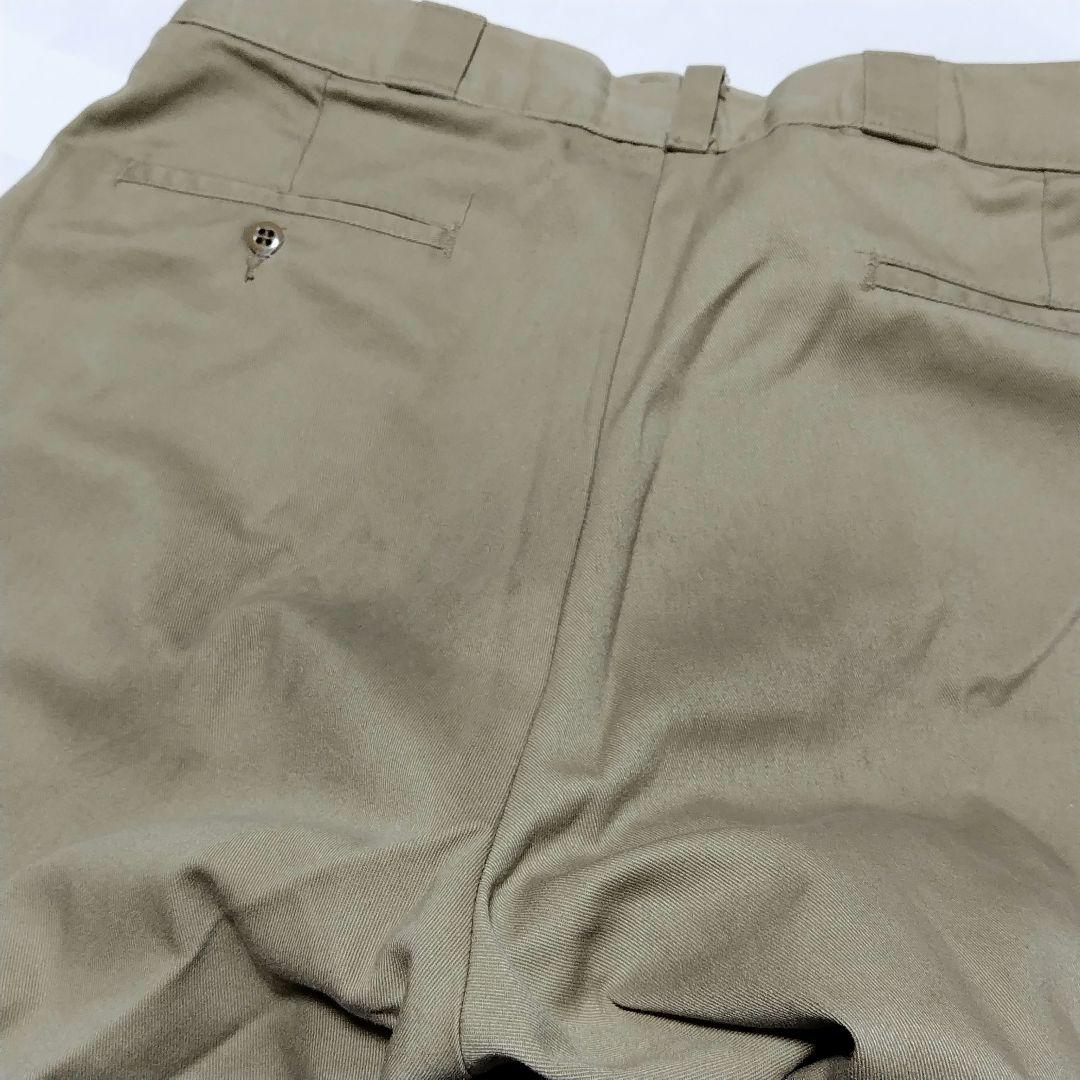 90s USA製 Dickies ダブルニー 圧着タグ 85283 バギーパンツ