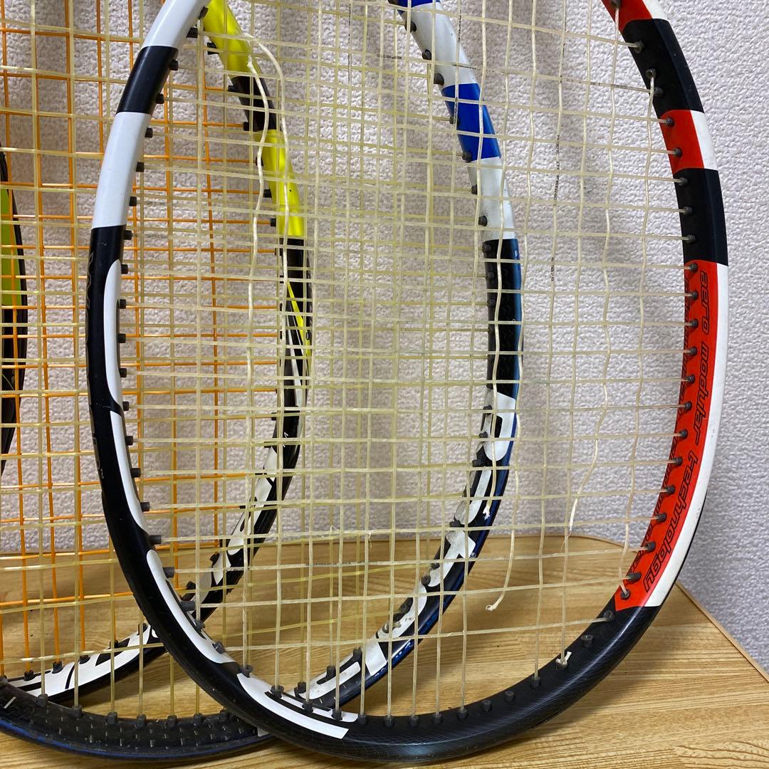 Babolat テニスラケット 4本体 エアロシリーズ