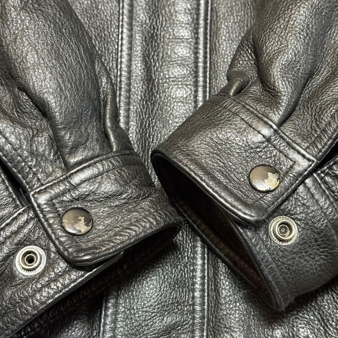 ね*み様 90's A-2 Leather Flight Jacket カウレザ