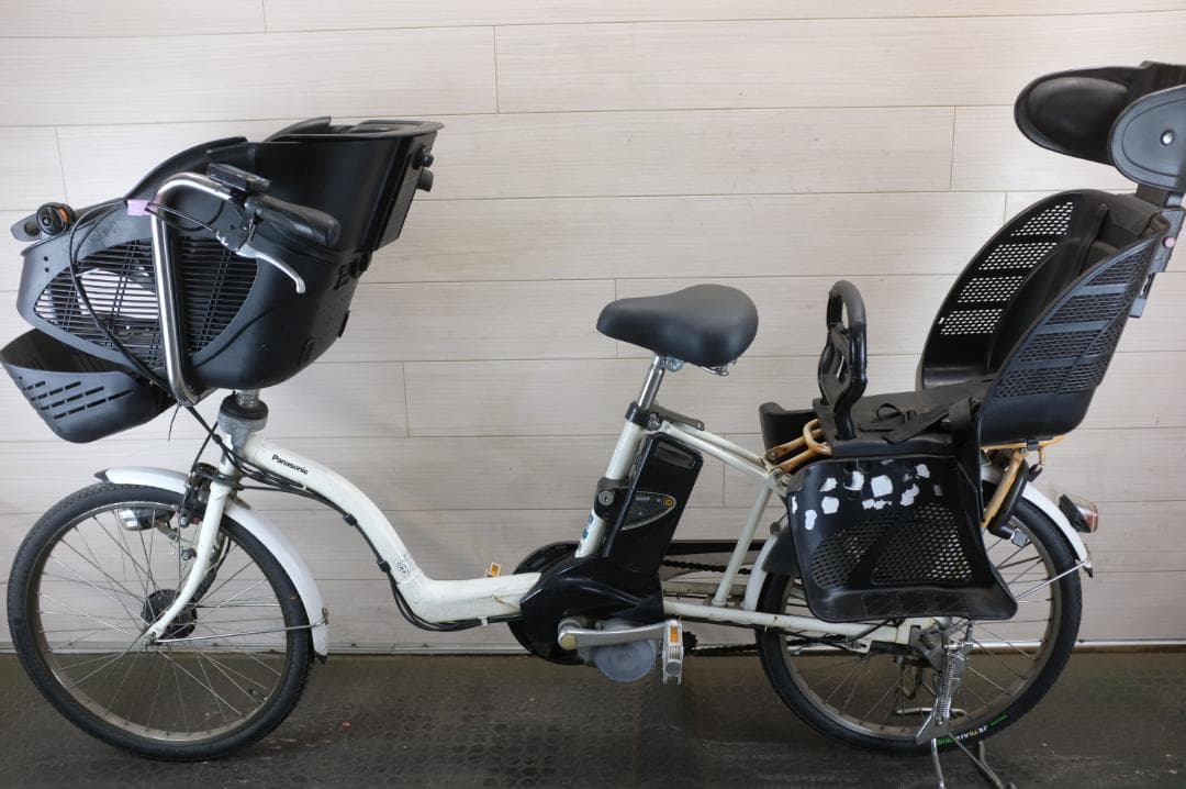 電動自転車 パナソニック ギュット20インチ3段　8.0Ah（5点灯）充電器あり