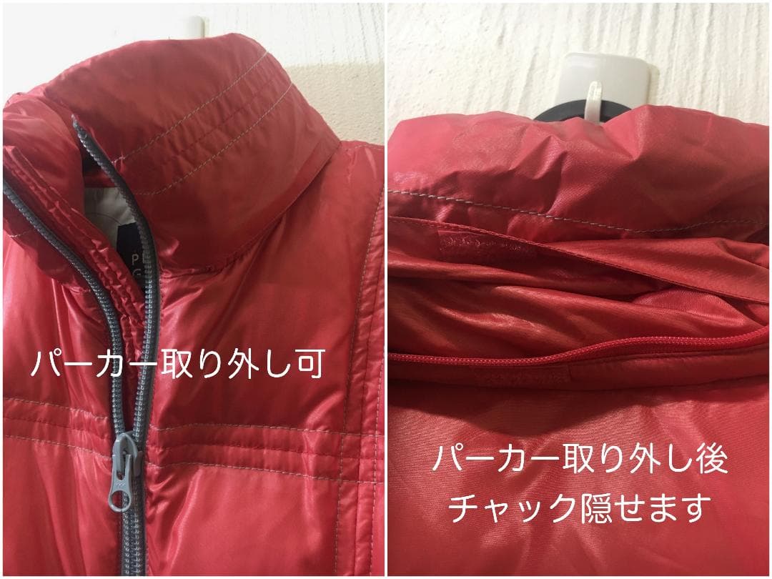 M)PEARLY GATES パーリーゲイツ ダウンコート パーカー取り外し可