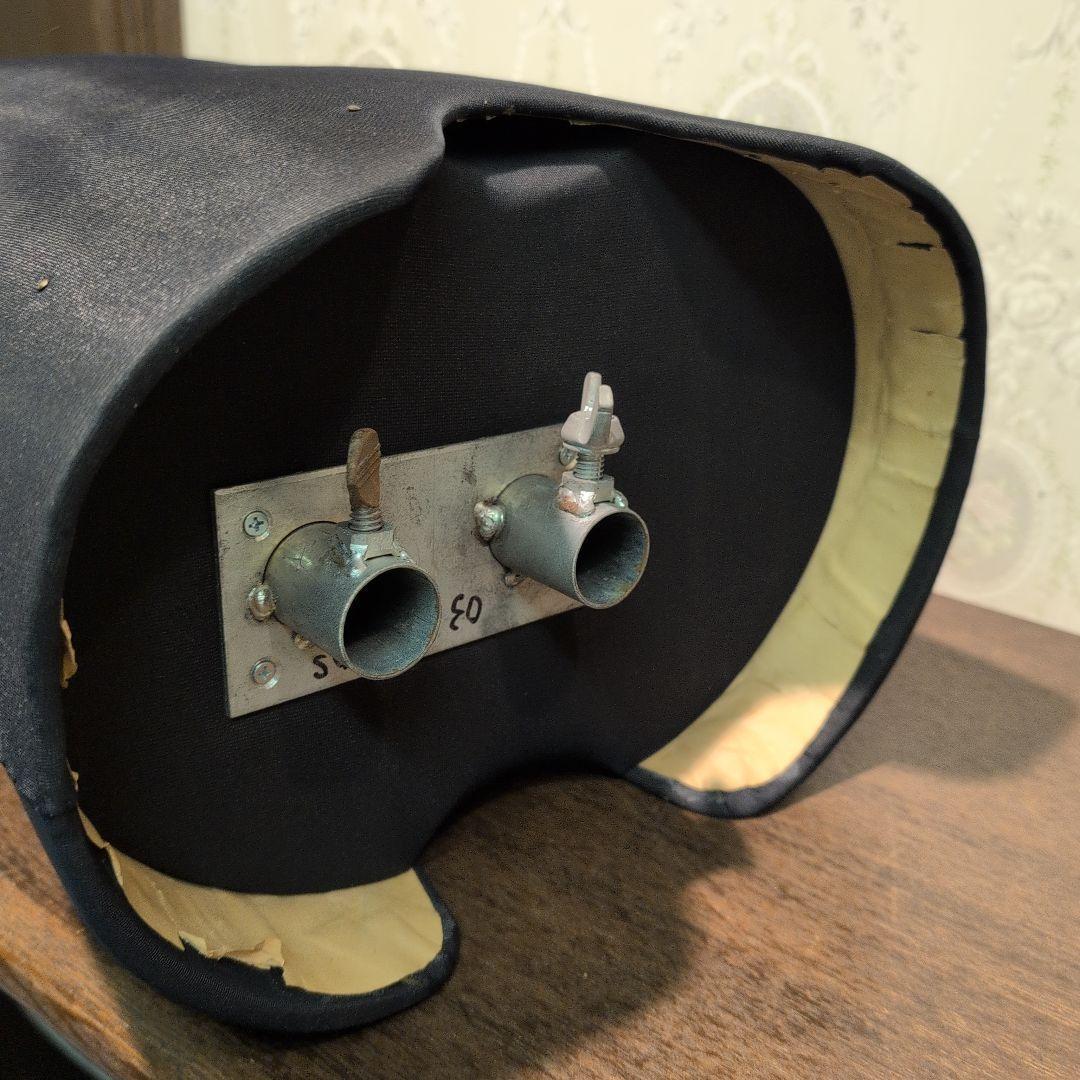 メンズ アーム無し ブラック トルソー スタンド付き ヴィンテージ