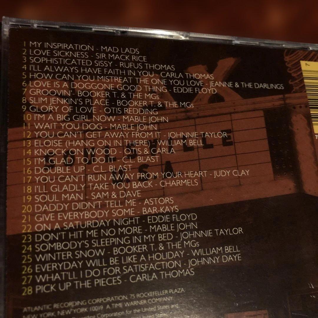 洋楽 THE COMPLETE STAX/VOLT SINGLES 1959-1968