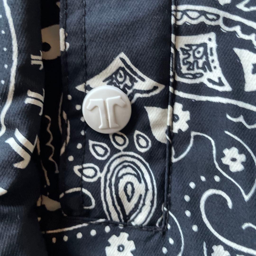 激レア　テックナイン　ペイズリー柄スノーボードジャケット　L