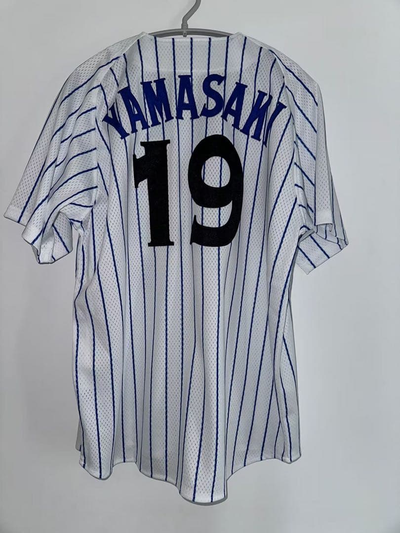 復刻横浜DeNAベイスターズ ユニフォームサイズ O 豪華刺繍 山﨑 康晃19番