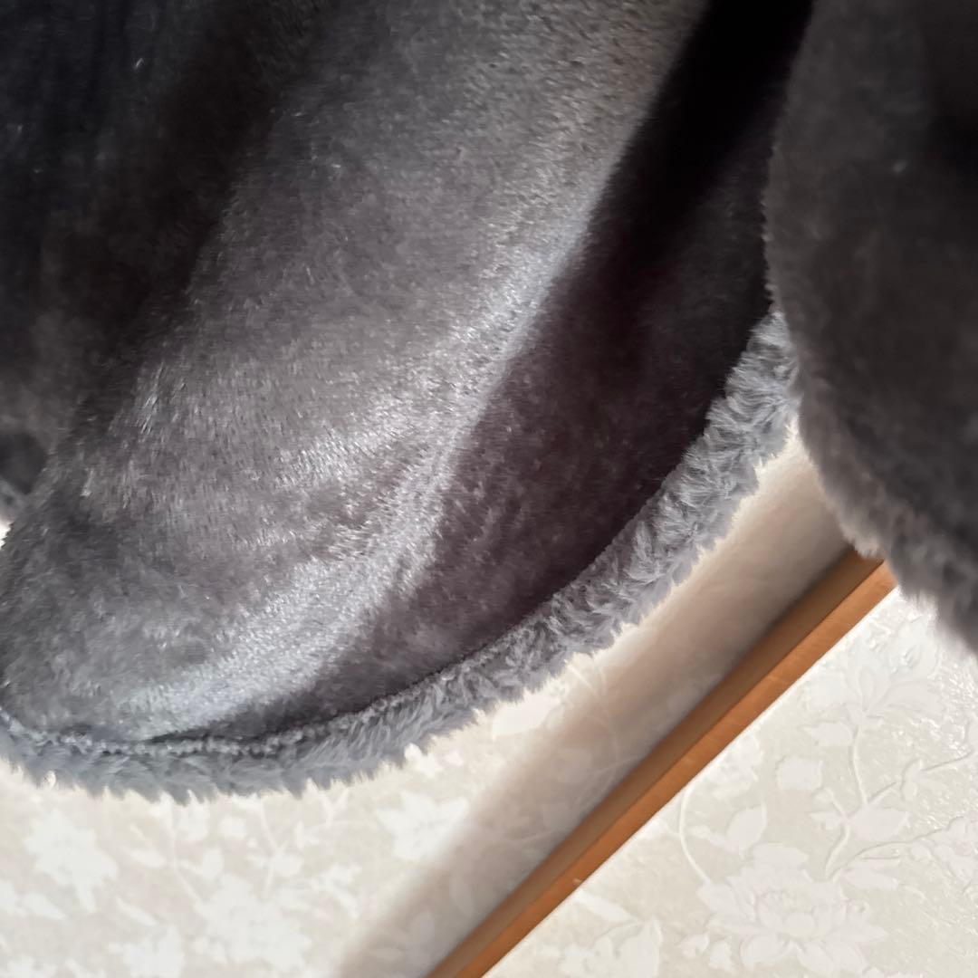 ISHIKAWA-LABO（イシカワラボ）ファー付きポンチョ 【タグ付き】