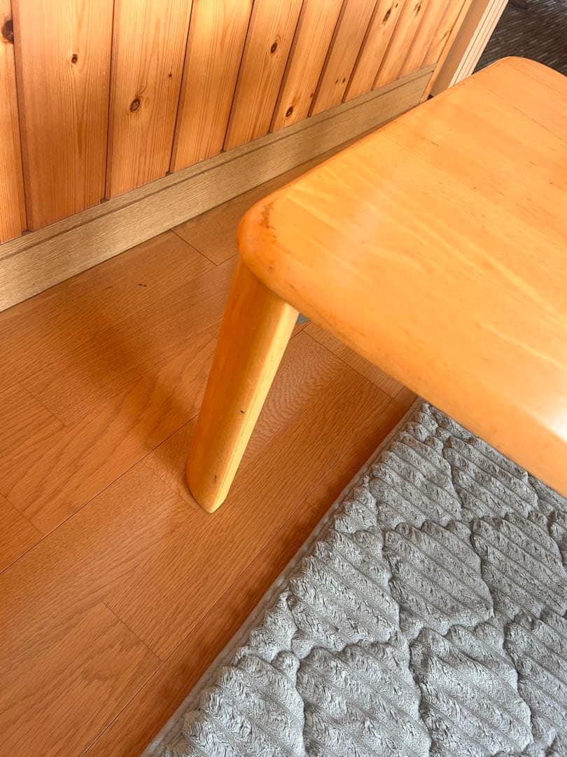 ニトリ 折りたたみローテーブル 幅90cm 木製 コンパクト リビング