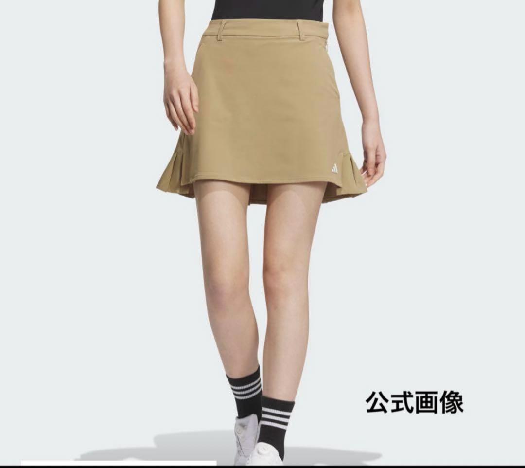 【新品】アディダスゴルフ 上下セット 長袖ポロシャツ＆プリーツスコート XL春