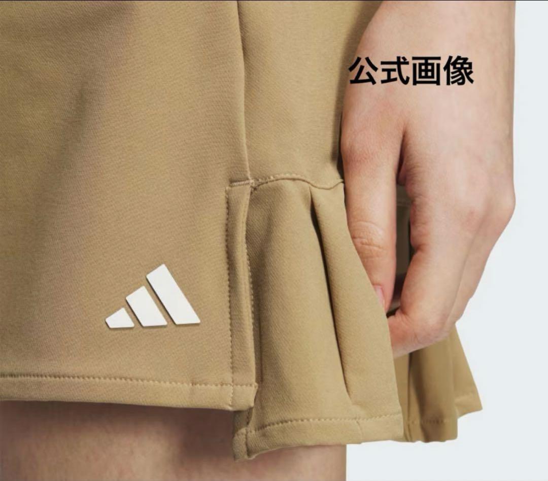 【新品】アディダスゴルフ 上下セット 長袖ポロシャツ＆プリーツスコート XL春