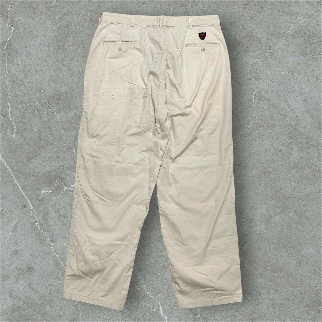 【ポロバイラルフローレン】38×34(L)メンズ　ゴルフパンツ　ゆったりめ