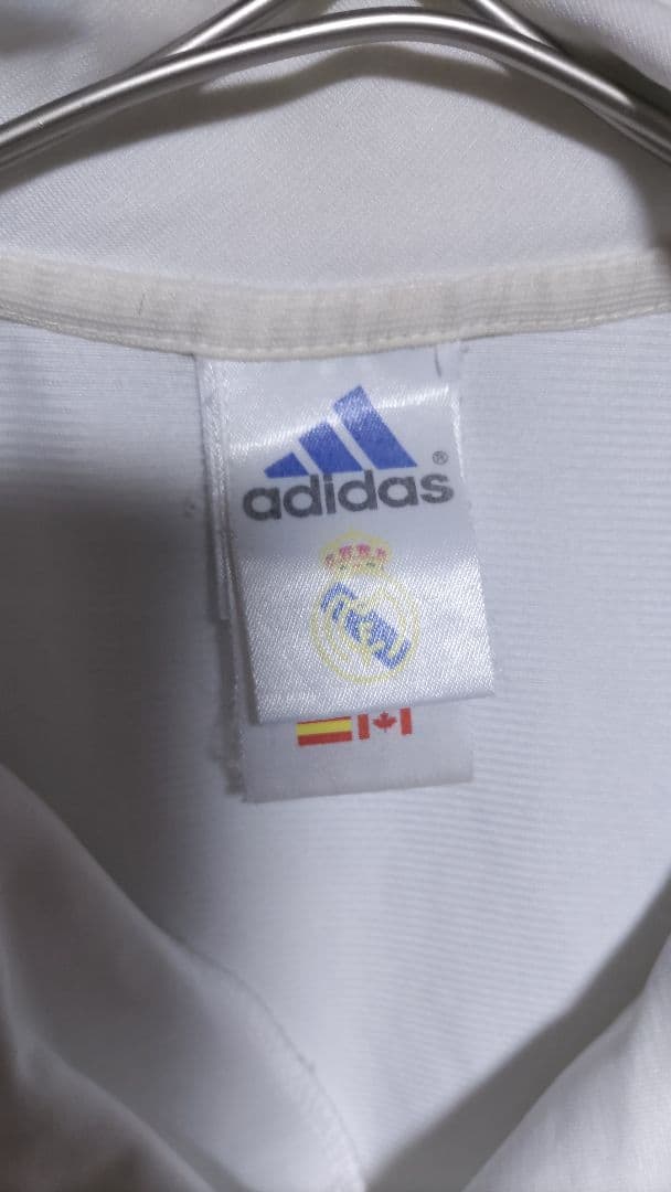 02年 adidas レアル・マドリード 100周年　長袖 ユニフォーム