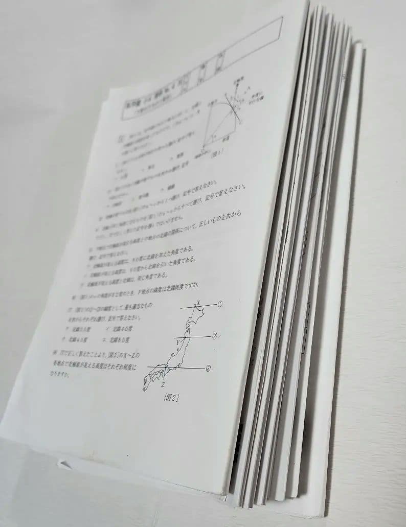 浜学園 小6復習テスト理科2020年度１年分 No4～39解答解説、解答欄付き