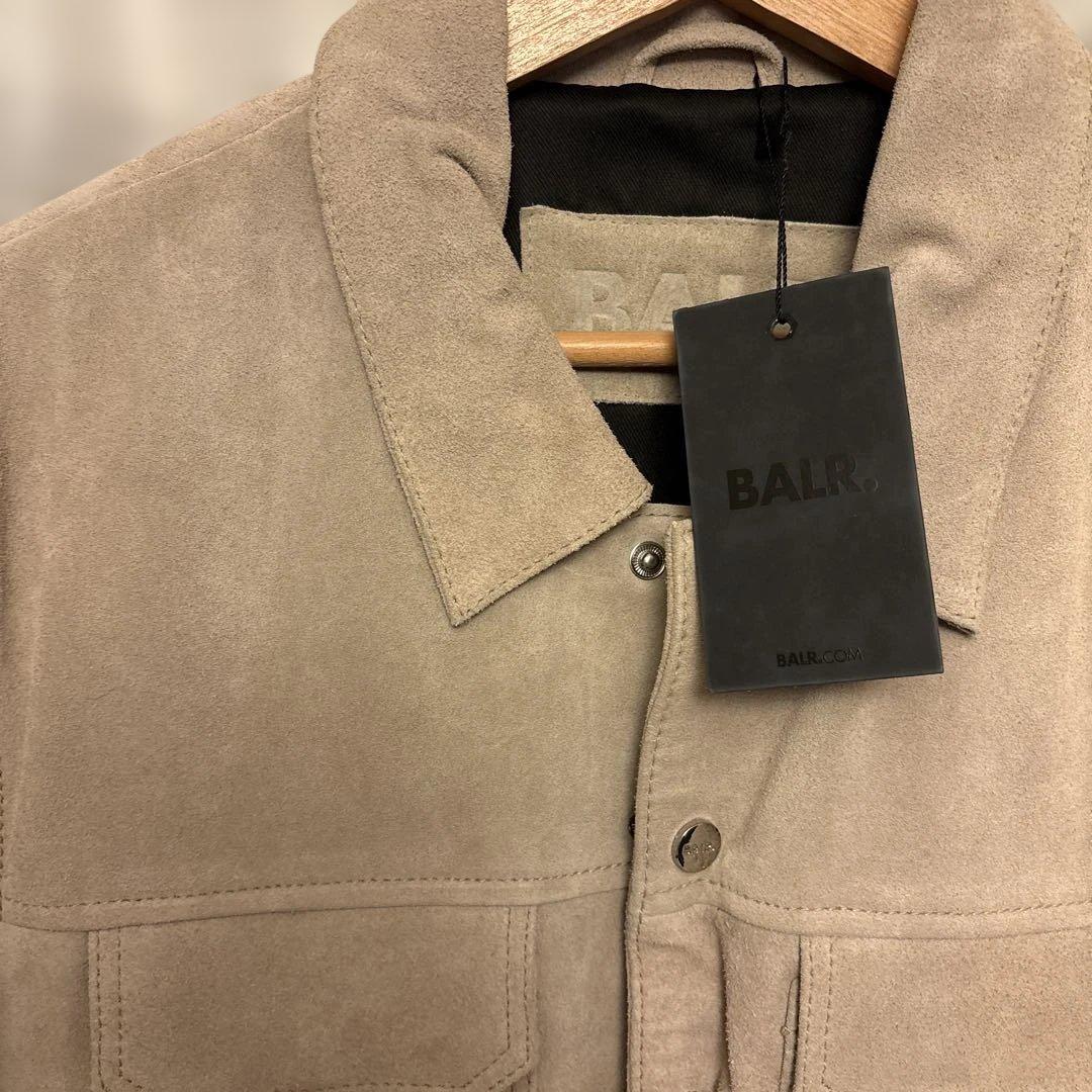 BALR. スエードジャケット ベージュ