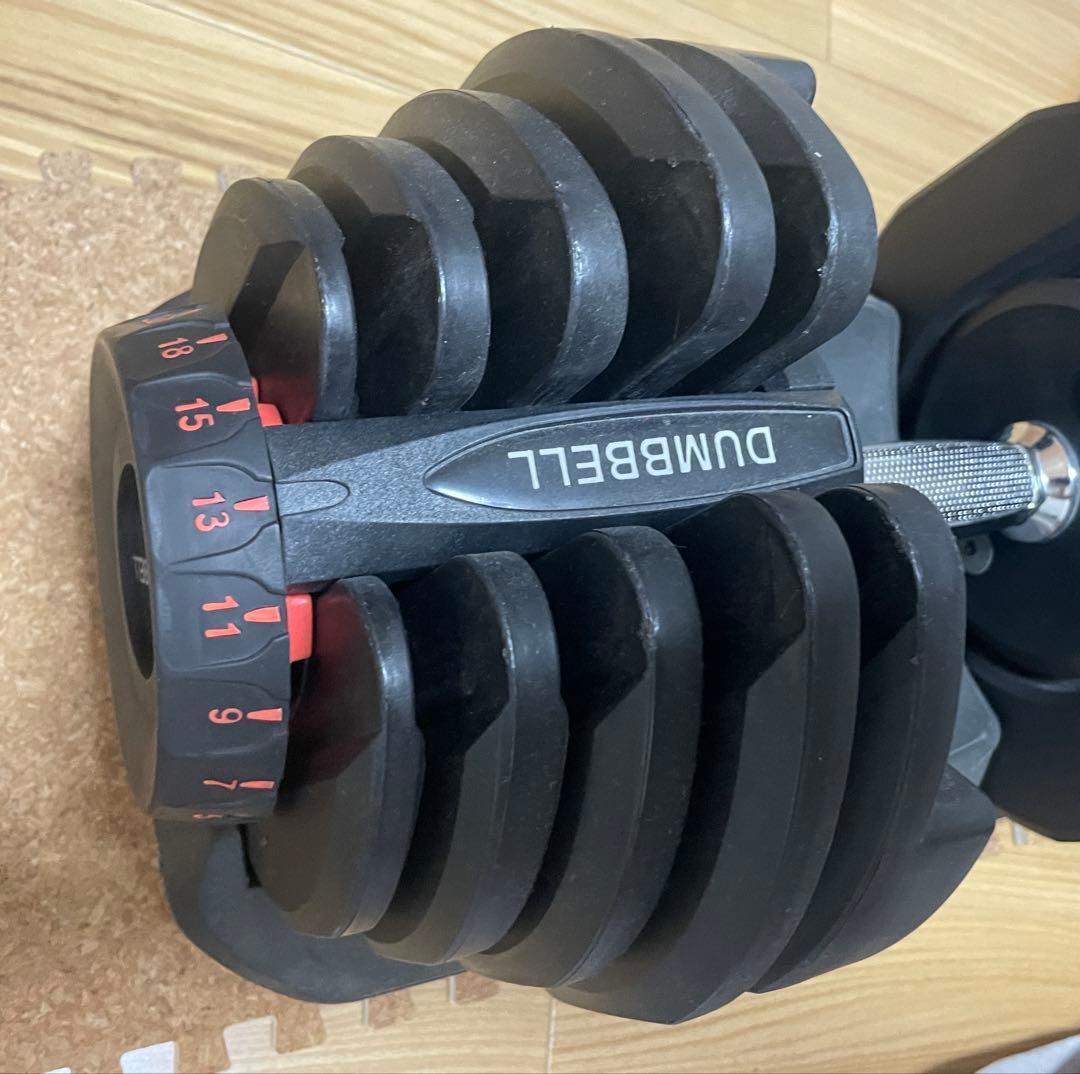 可変式ダンベル 40kg X 1個 ①