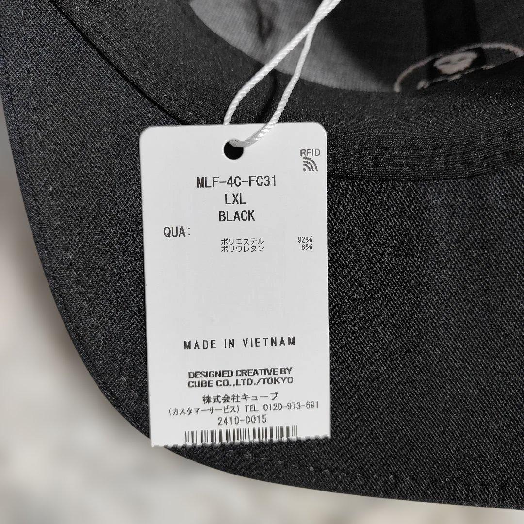 【新品タグ付】マークアンドロナ スカルロゴ GOLF OR Cafe黒 L/XL