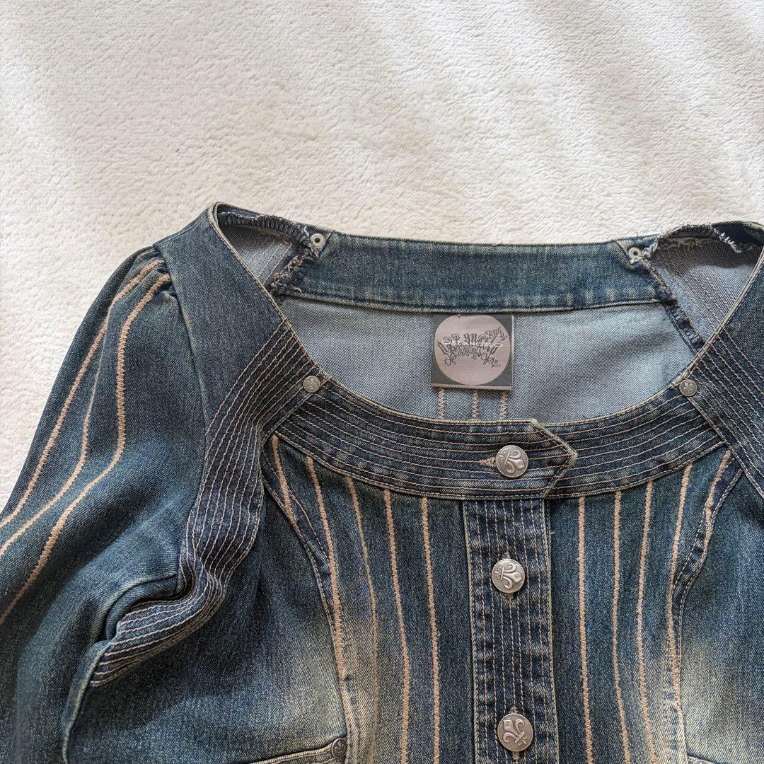 Ozz Angelo オッズアンジェロ デニムジャケット ゴシックロリータ