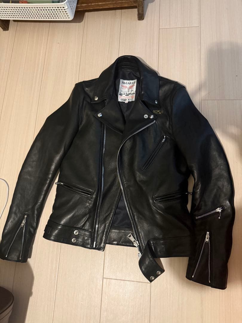 新品未使用 ルイスレザー サイクロン 34 シープ 441T / バッグと本付き