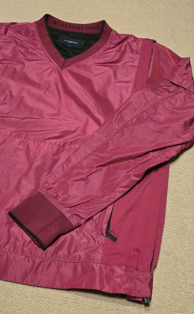 【早い者勝・極美品】バーバリーゴルフメンズ3WAYプルオーバー L〜XL