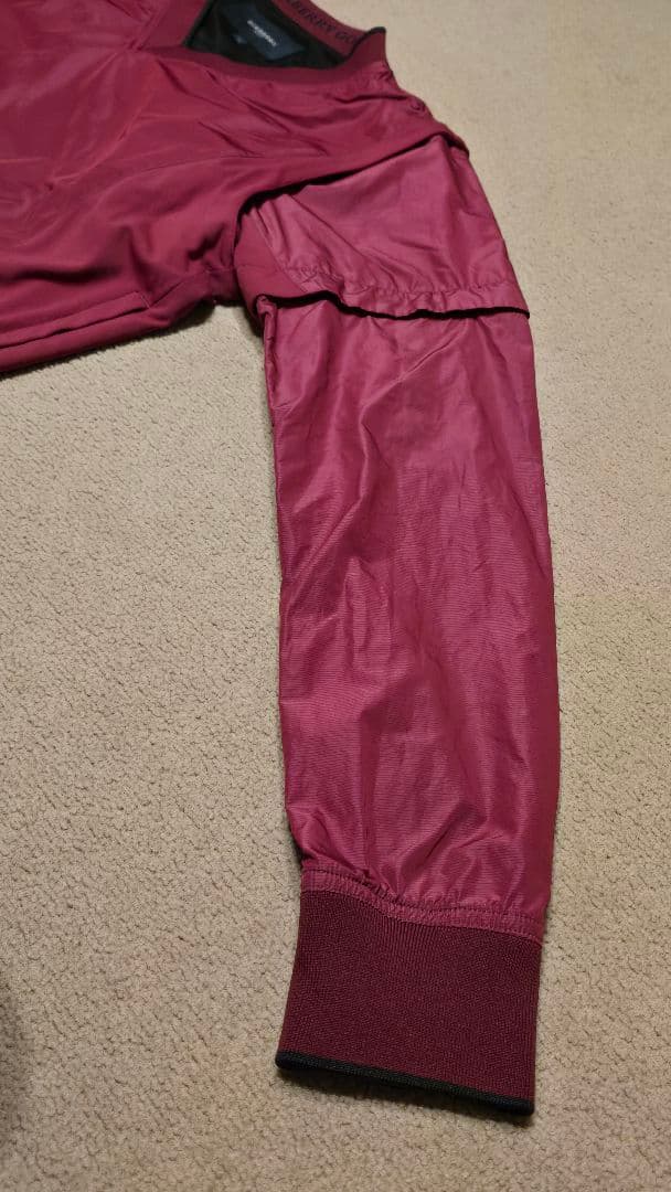 【早い者勝・極美品】バーバリーゴルフメンズ3WAYプルオーバー L〜XL