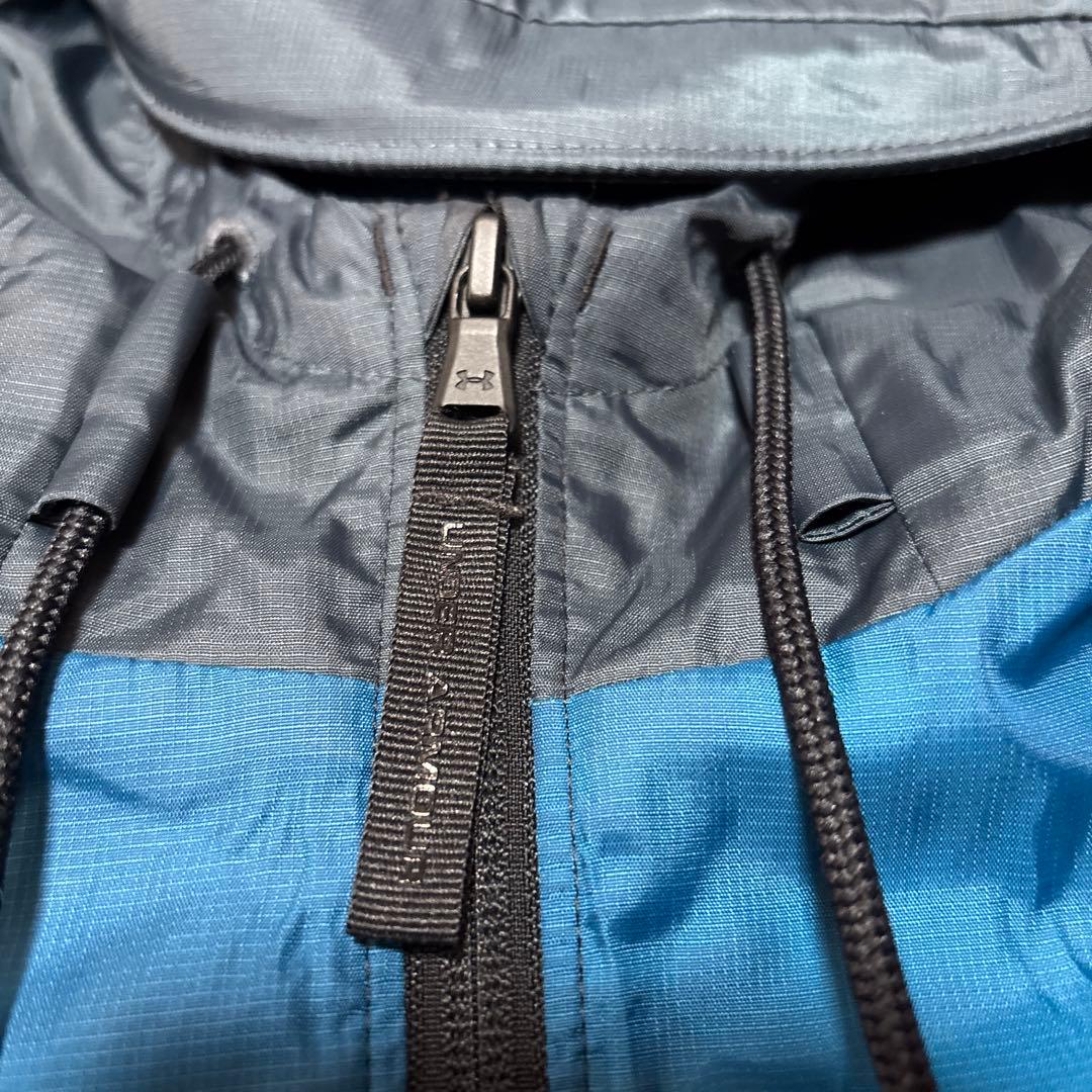 Under Armour ナイロン上下セット 青/黒