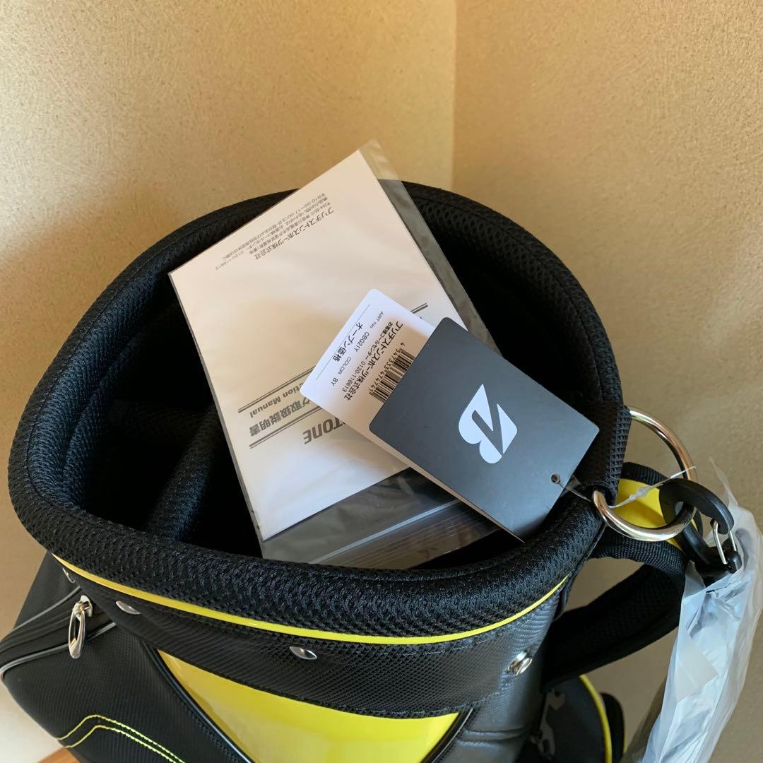 【BRIDGESTONE】CG21Y キャディバッグ ブラック/イエロー