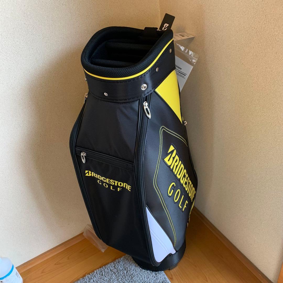 【BRIDGESTONE】CG21Y キャディバッグ ブラック/イエロー