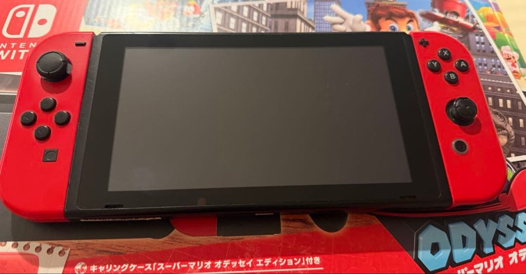ジャンク Nintendo Switch スーパーマリオ オデッセイセット