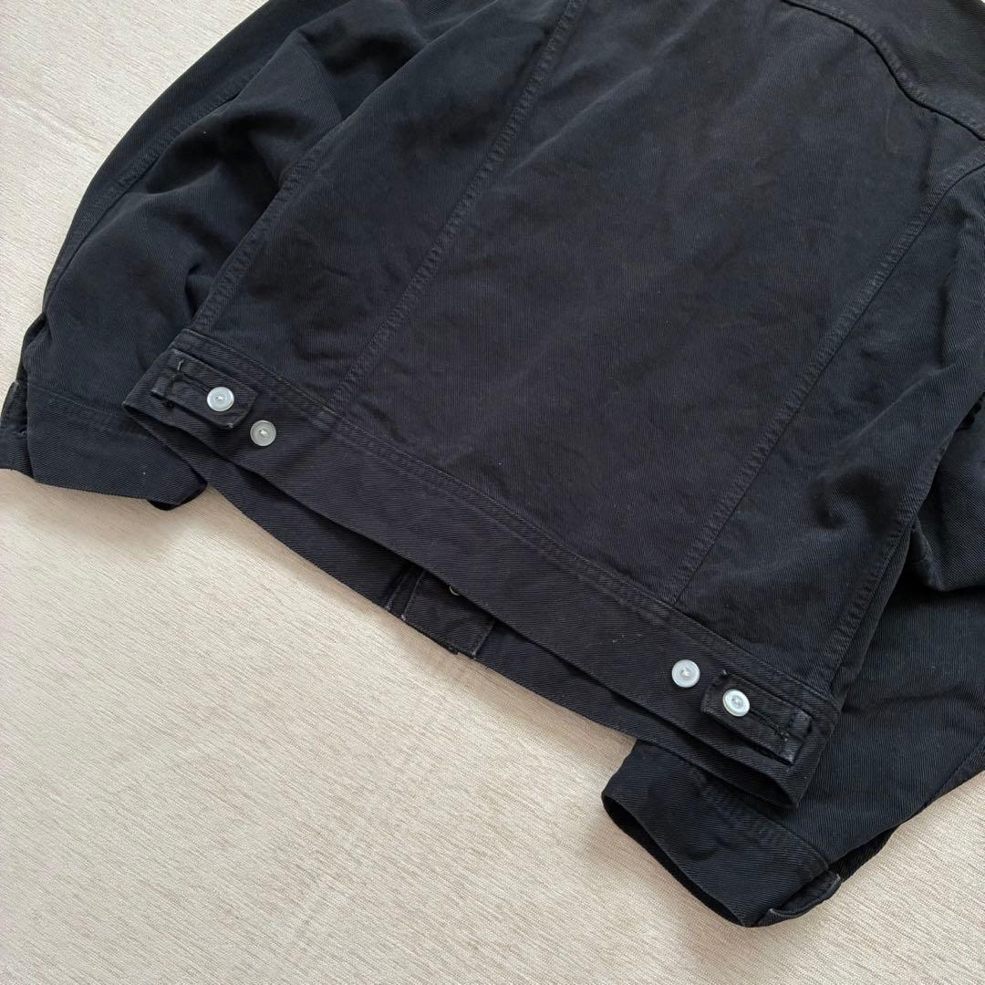 Lee デニムジャケット　ブラック　0411　復刻モデル　日本製　トラッカー　M