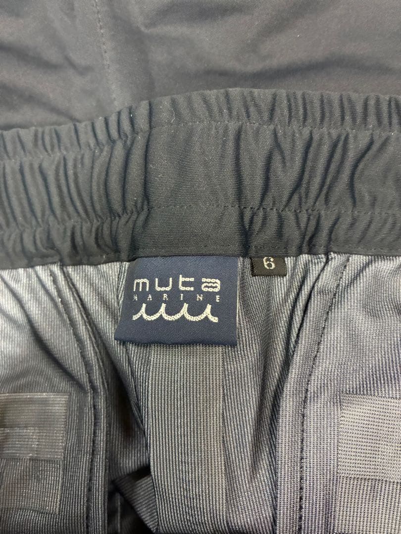 muta オールウェザージャケット、パンツセットアップ　黒　サイズ6