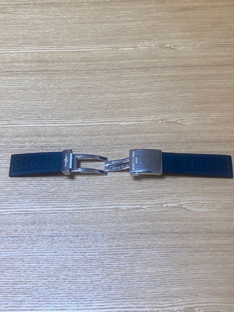 BREITLING　ブライトリング ラバーベルト22mm Dバックル20mm