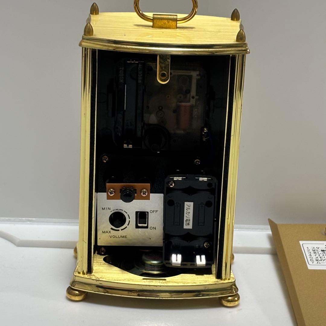 SEIKO EMBLEM HW481G メロディー 置時計 オルゴール