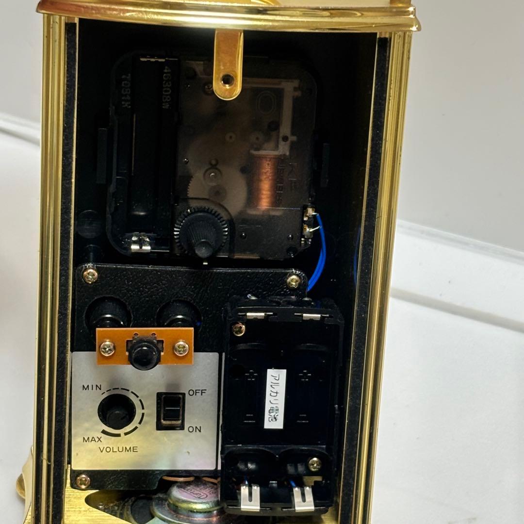 SEIKO EMBLEM HW481G メロディー 置時計 オルゴール