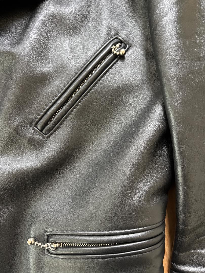 せ*郎様 【美品】ルイスレザー サイクロン タイトフィット サイズ36 カウハイ