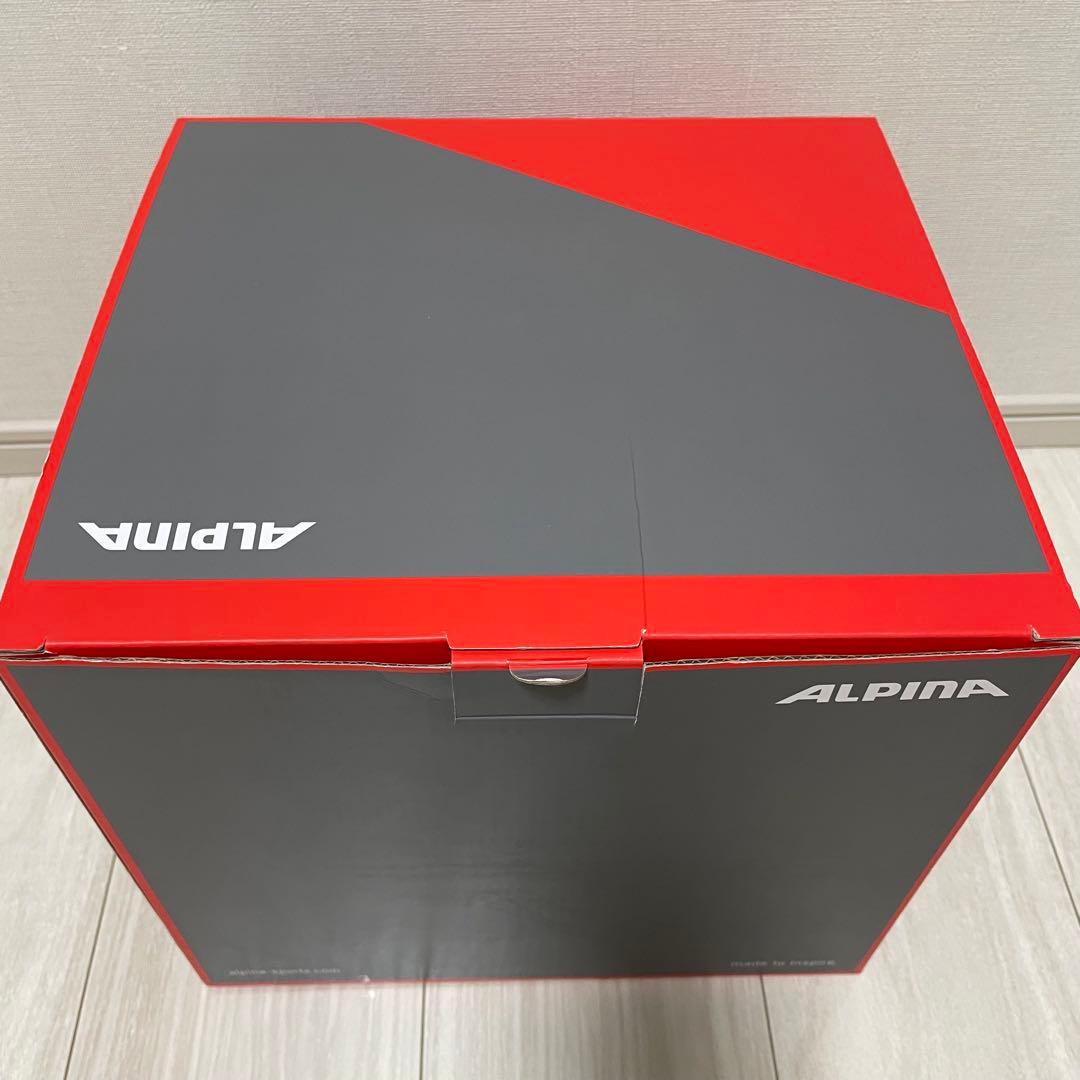 【美品】ALPINA スキーヘルメット ゴーグル付き