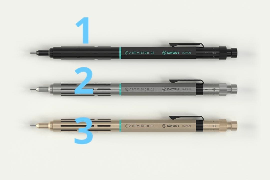 KAYOU+ AIMVISION 0.5mm シャープペンシル