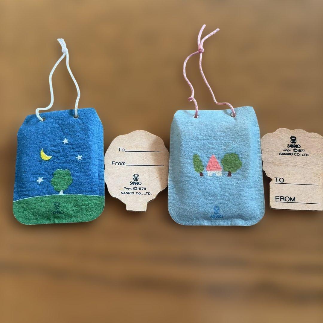 サンリオ　Tiny Poem タイニーポエム　風の子さっちゃん 筆箱　昭和レトロ