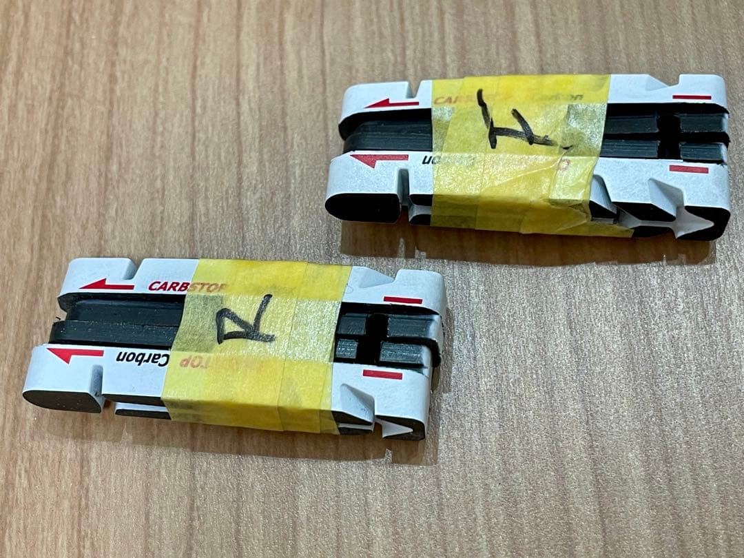 すんさん専用 クリンチャー カーボンホイール 40mmハイト ブレーキシュー付属