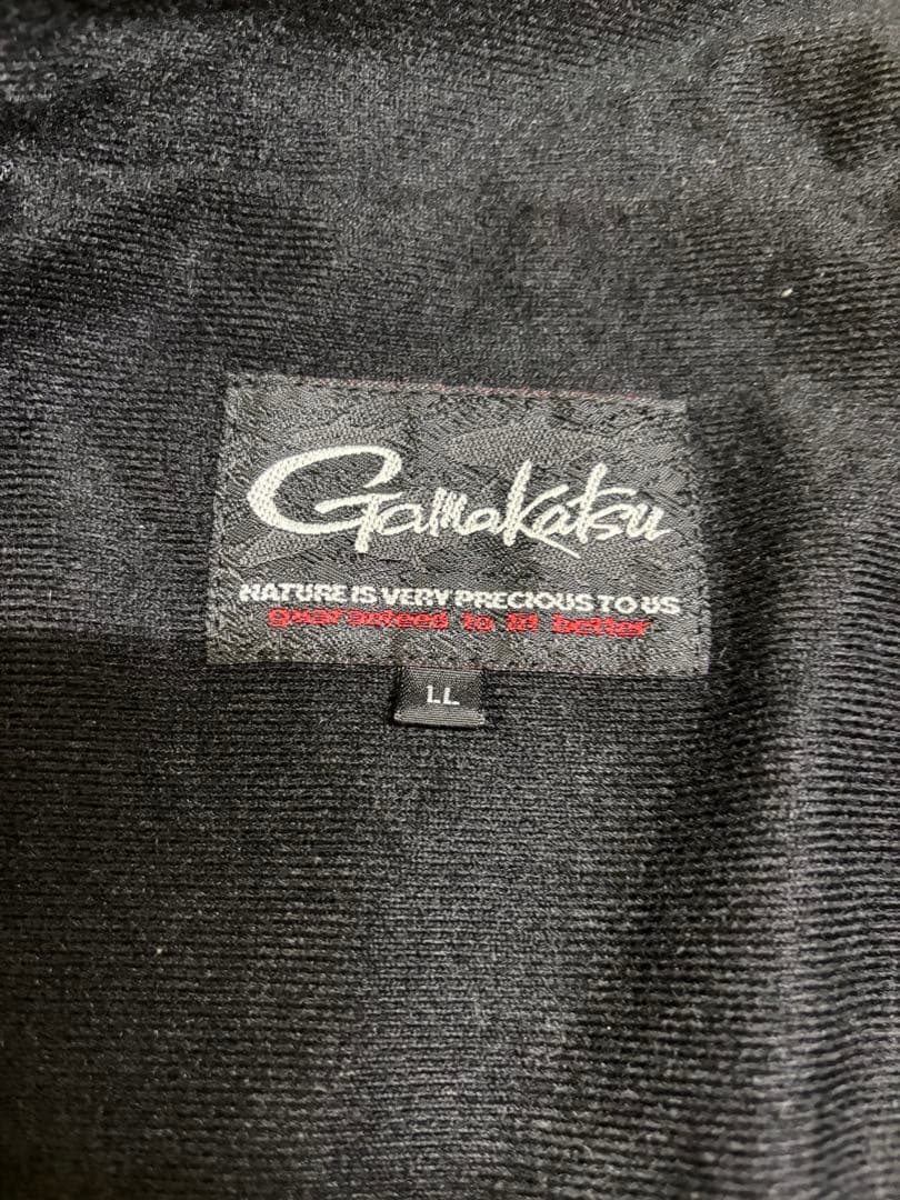 がまかつ　gamakatsu フィッシングスーツ黒/金XL GM-3401