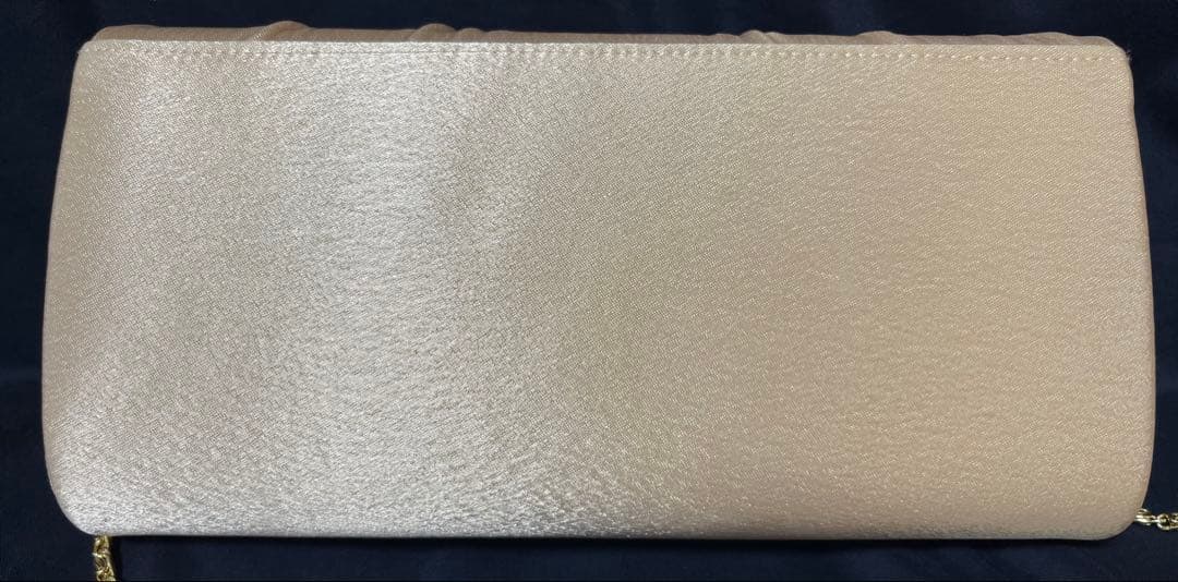 ストーンビジューのパーディーバッグ ベージュ 東京ソワール PETIT SOIR