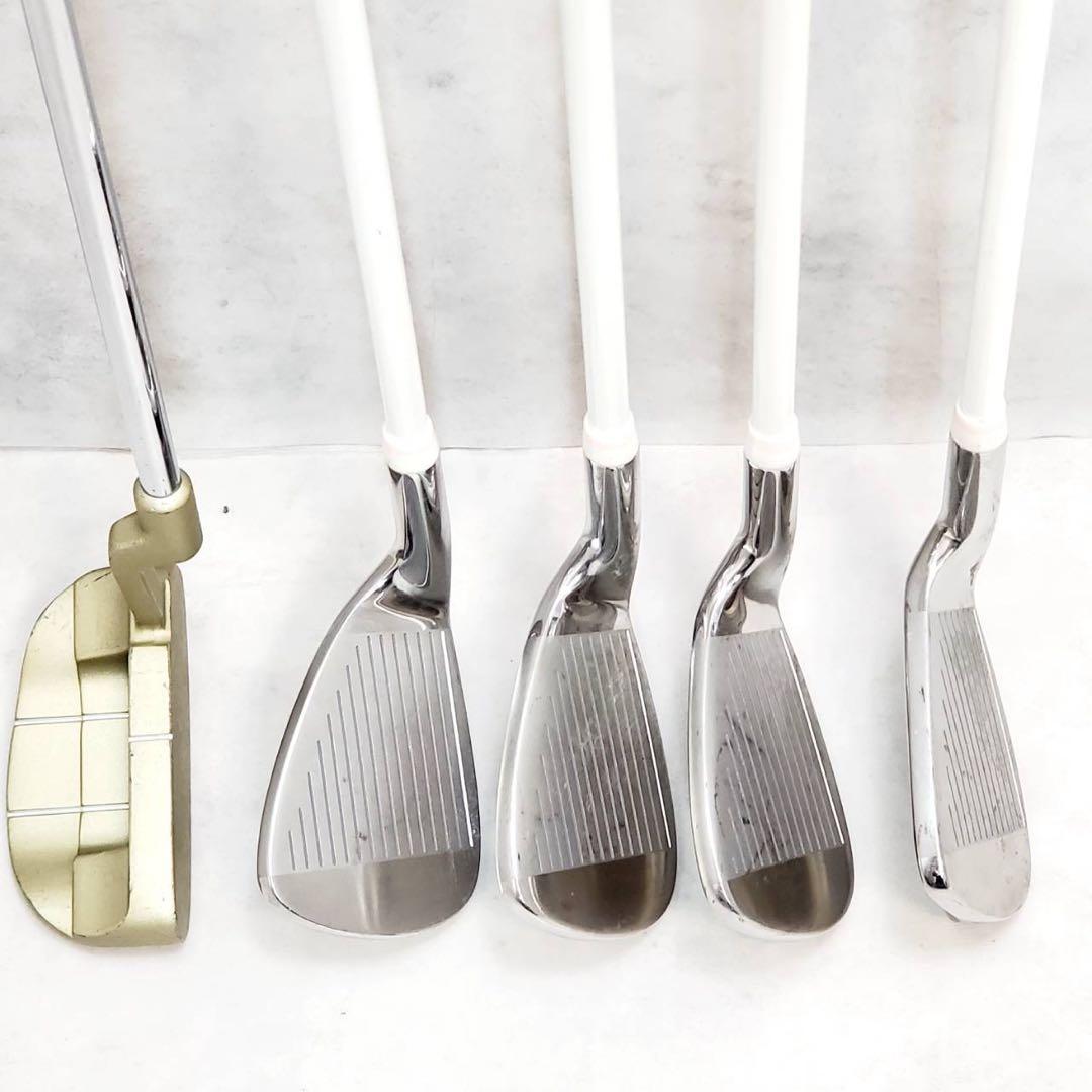 PARIS 400 レディース ゴルフクラブセット 8本 ピンク L 右利き