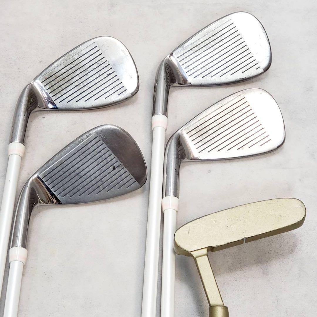 PARIS 400 レディース ゴルフクラブセット 8本 ピンク L 右利き