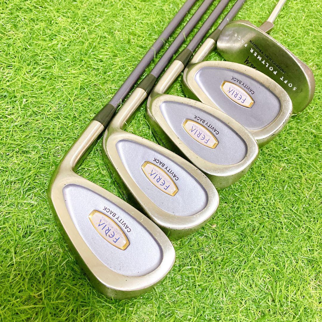 4 初心者オススメ　ゴルフ　クラブセット　レディース　FLEX L