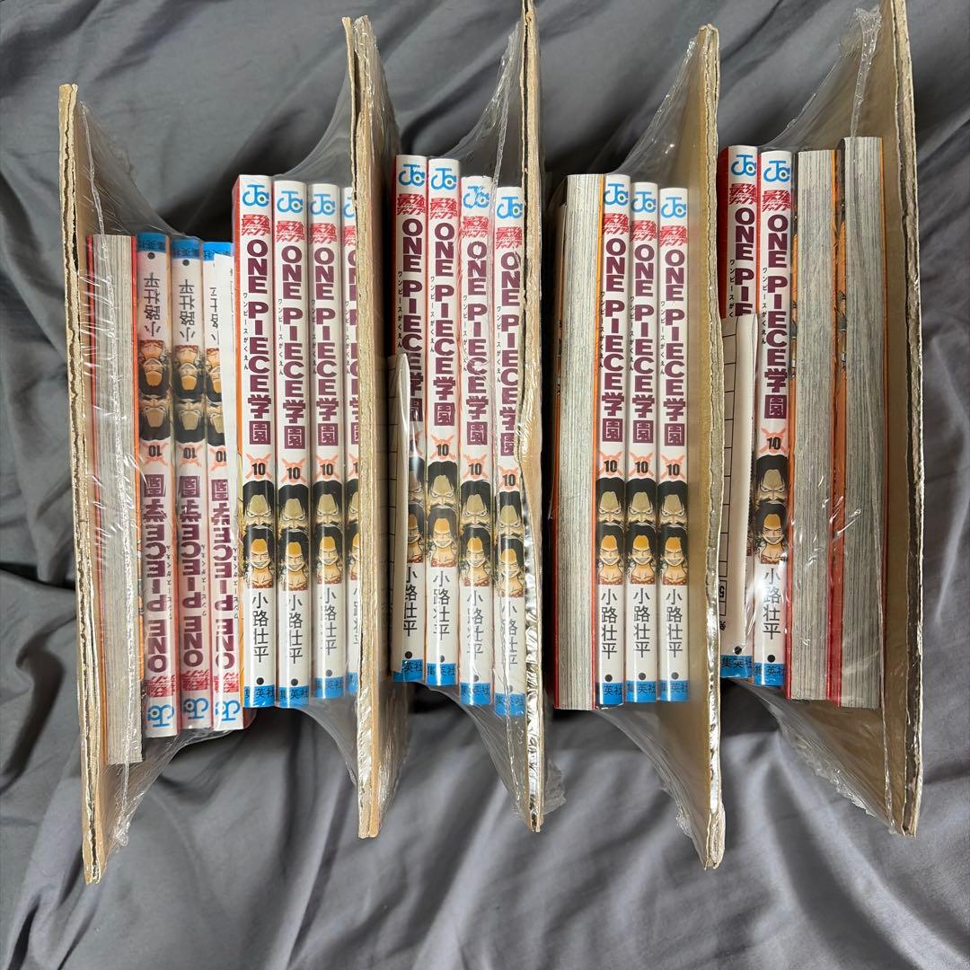 【新品未開封】ONE PIECE学園 10巻 プロモカード付20冊セット